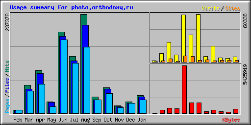 Usage summary for photo.orthodoxy.ru